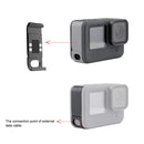 PULUZ Metal Battery Side Interface Cover for GoPro HERO10 Black / HERO9 Black(Black)