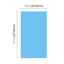 PULUZ Photography Background PVC Paper Kits for Studio Tent Box, Size: 121cm x 58cm(Blue)
