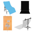 PULUZ Photography Background PVC Paper Kits for Studio Tent Box, Size: 121cm x 58cm(Blue)