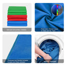 PULUZ 3m x 6m Photography Background 120g Thickness Photo Studio Background Cloth Backdrop(Blue)