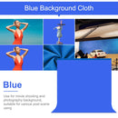 PULUZ 2m x 2m Photography Background 120g Thickness Photo Studio Background Cloth Backdrop(Blue)