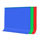 PULUZ 2m x 2m Photography Background 120g Thickness Photo Studio Background Cloth Backdrop(Blue)