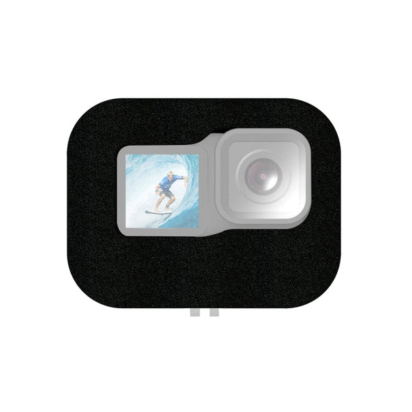 PULUZ for GoPro HERO10 Black / HERO9 Black Foam Windshield Housing Case(Black)