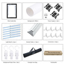 PULUZ 2m 240W 5500K Photo Light Studio Box Kit for Clothes / Adult Model Portrait(AU Plug)
