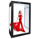 PULUZ 2m 240W 5500K Photo Light Studio Box Kit for Clothes / Adult Model Portrait(EU Plug)