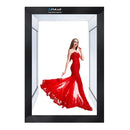 PULUZ 2m 240W 5500K Photo Light Studio Box Kit for Clothes / Adult Model Portrait(EU Plug)