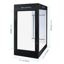 PULUZ 2m 240W 5500K Photo Light Studio Box Kit for Clothes / Adult Model Portrait(EU Plug)