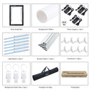 PULUZ 2m 240W 5500K Photo Light Studio Box Kit for Clothes / Adult Model Portrait(EU Plug)