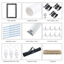 PULUZ 2m 240W 5500K Photo Light Studio Box Kit for Clothes / Adult Model Portrait(UK Plug)