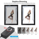PULUZ 2m 240W 5500K Photo Light Studio Box Kit for Clothes / Adult Model Portrait(US Plug)
