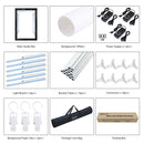 PULUZ 2m 240W 5500K Photo Light Studio Box Kit for Clothes / Adult Model Portrait(US Plug)