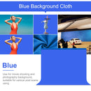 PULUZ 3m x 2m Photography Background 120g Thickness Photo Studio Background Cloth Backdrop(Blue)