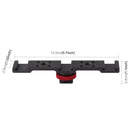 PULUZ Three-head Cold Shoe Bracket Mount(Black)