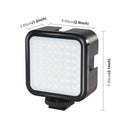PULUZ 49 LED 3W Video Splicing Fill Light for Camera / Video Camcorder(Black)