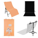 PULUZ Photography Background PVC Paper Kits for Studio Tent Box, Size: 156cm x 80cm (Black)