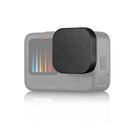 PULUZ for GoPro HERO10 Black / HERO9 Black Soft TPU Rubber Scratch-resistant Camera Lens Protective Cap Cover (Black)
