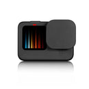 PULUZ for GoPro HERO10 Black / HERO9 Black Soft TPU Rubber Scratch-resistant Camera Lens Protective Cap Cover (Black)