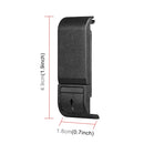 PULUZ POM Plastic Battery Side Interface Cover for GoPro HERO10 Black / HERO9 Black (Black)