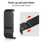 PULUZ POM Plastic Battery Side Interface Cover for GoPro HERO10 Black / HERO9 Black (Black)