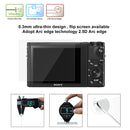 PULUZ 2.5D 9H Tempered Glass Film for Sony RX100, Compatible with Sony A9 / A7C / A7M2 / A7M2 / A7SM2 / A7III / A77 / RX1 / RX1R / RX10 / RX100/II/III/IV/V/IV / RX10IV/III/II / RX100M4 / RX100M5 / A99 / HX400 / HX300 / HX350