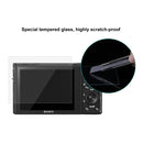 PULUZ 2.5D 9H Tempered Glass Film for Sony RX100, Compatible with Sony A9 / A7C / A7M2 / A7M2 / A7SM2 / A7III / A77 / RX1 / RX1R / RX10 / RX100/II/III/IV/V/IV / RX10IV/III/II / RX100M4 / RX100M5 / A99 / HX400 / HX300 / HX350