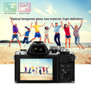 PULUZ 2.5D 9H Tempered Glass Film for Olympus OM-D EM-1, Compatible with Olympus OM-D EM5 II / OM-D EM-1 II / OM-D EM-1 III / PEN-F / EP5 / E-PL7 / E-PL8 / E-PL9, Nikon 1V3, Panasonic GF6 / GX8, FUJIFilm X-H1