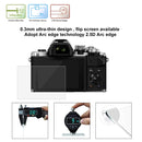 PULUZ 2.5D 9H Tempered Glass Film for Olympus OM-D EM-1, Compatible with Olympus OM-D EM5 II / OM-D EM-1 II / OM-D EM-1 III / PEN-F / EP5 / E-PL7 / E-PL8 / E-PL9, Nikon 1V3, Panasonic GF6 / GX8, FUJIFilm X-H1
