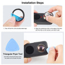 PULUZ Lens Guard PC Protective Cover for Insta360 One X2 (Black)