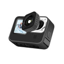 PULUZ Max Lens Mod Wide Angle Lens for GoPro HERO10 Black / HERO9 Black(Black)