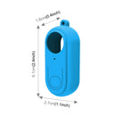 PULUZ Silicone Protective Case with Lens Cover for Insta360 GO 2(Blue)