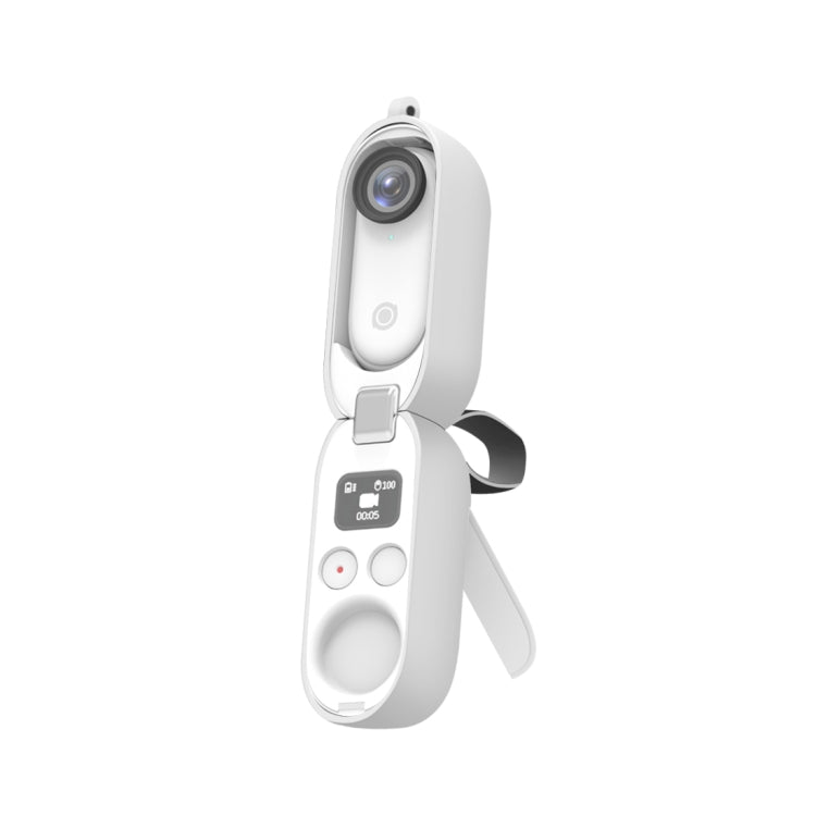 PULUZ Charging Box Silicone Protective Case for Insta360 GO 2 (White)