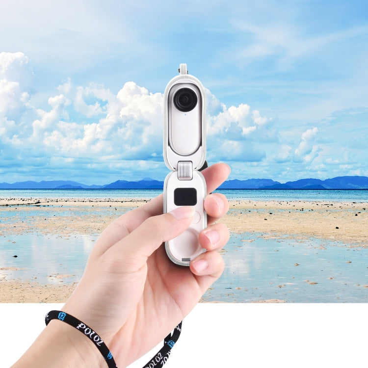 PULUZ Charging Box Silicone Protective Case for Insta360 GO 2 (White)