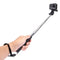 PULUZ Extendable Handheld Selfie Monopod for GoPro HERO10 Black / HERO9 Black / HERO8 Black / HERO7 /6 /5 /5 Session /4 Session /4 /3+ /3 /2 /1, Xiaoyi and Other Action Cameras, Length: 22.5-80cm