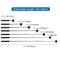 PULUZ Extendable Handheld Selfie Monopod for GoPro HERO10 Black / HERO9 Black / HERO8 Black / HERO7 /6 /5 /5 Session /4 Session /4 /3+ /3 /2 /1, Xiaoyi and Other Action Cameras, Length: 22.5-80cm