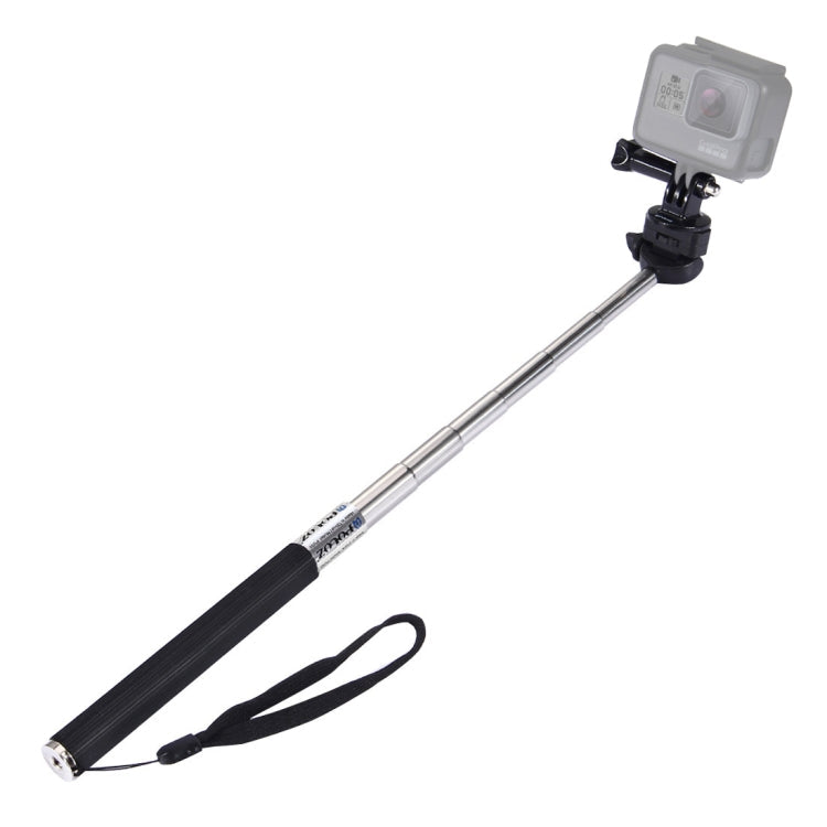 PULUZ Extendable Handheld Selfie Monopod for GoPro HERO10 Black / HERO9 Black / HERO8 Black / HERO7 /6 /5 /5 Session /4 Session /4 /3+ /3 /2 /1, Xiaoyi and Other Action Cameras, Length: 22.5-80cm