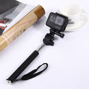 PULUZ Extendable Handheld Selfie Monopod for GoPro HERO10 Black / HERO9 Black / HERO8 Black / HERO7 /6 /5 /5 Session /4 Session /4 /3+ /3 /2 /1, Xiaoyi and Other Action Cameras, Length: 22.5-80cm