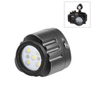 PULUZ 40m Underwater LED Photography Fill Light 1000LM 3.7V/1100mAh Diving Light for GoPro HERO10 Black / HERO9 Black / HERO8 Black / HERO7 /6 /5 /5 Session /4 Session /4 /3+ /3 /2 /1, Insta360 ONE R, DJI Osmo Action and Other Action Cameras(Black)