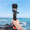 PULUZ ABS Protective Frame Cage with Dual Cold Shoes for DJI Action 2 (Black)