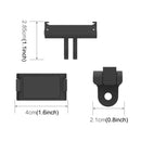 PULUZ Magnetic Adapter Mount for DJI Action 2(Black)