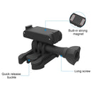 PULUZ Magnetic Adapter Mount for DJI Action 2(Black)