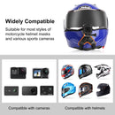 PULUZ Motorcycle Helmet Chin Strap Mount for GoPro, DJI Osmo Action and Other Action Cameras(Orange)