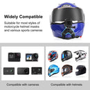 PULUZ Motorcycle Helmet Chin Strap Mount for GoPro, DJI Osmo Action and Other Action Cameras(Blue)