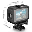 PULUZ Frame Expansion PA Cage with Side Interface Cover for Gopro HERO10 Black /9 Black(Black)