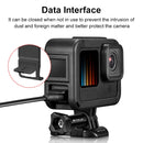 PULUZ Frame Expansion PA Cage with Side Interface Cover for Gopro HERO10 Black /9 Black(Black)