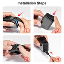 PULUZ Frame Expansion PA Cage with Side Interface Cover for Gopro HERO10 Black /9 Black(Black)