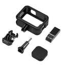 PULUZ Frame Expansion PA Cage with Side Interface Cover for Gopro HERO10 Black /9 Black(Black)