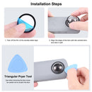 PULUZ Lens Guard PC Protective Cover Kits for Ricoh Theta SC2 / S / V (Transparent)