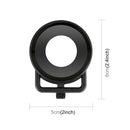 PULUZ Plastic Frame Case with Lens Guard for Insta360 One RS Twin Edition (Black)