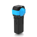 PULUZ Silicone Protective Case with Lens Cover for Insta360 One RS 1-Inch 360 Edition(Blue)