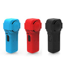 PULUZ Silicone Protective Case with Lens Cover for Insta360 One RS 1-Inch 360 Edition(Blue)